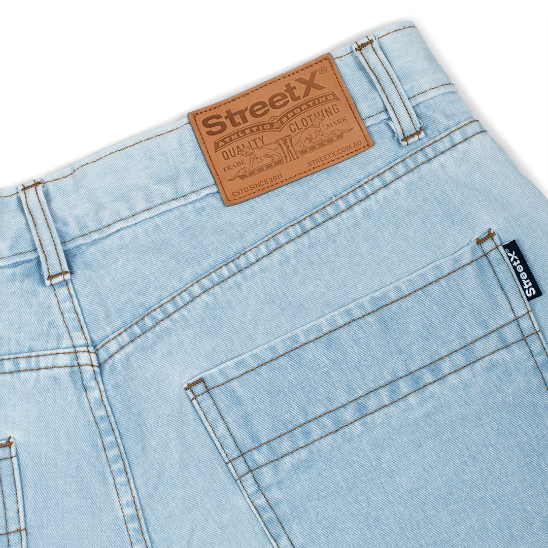 Star Sports Double Knee Denim Shorts - Image 3